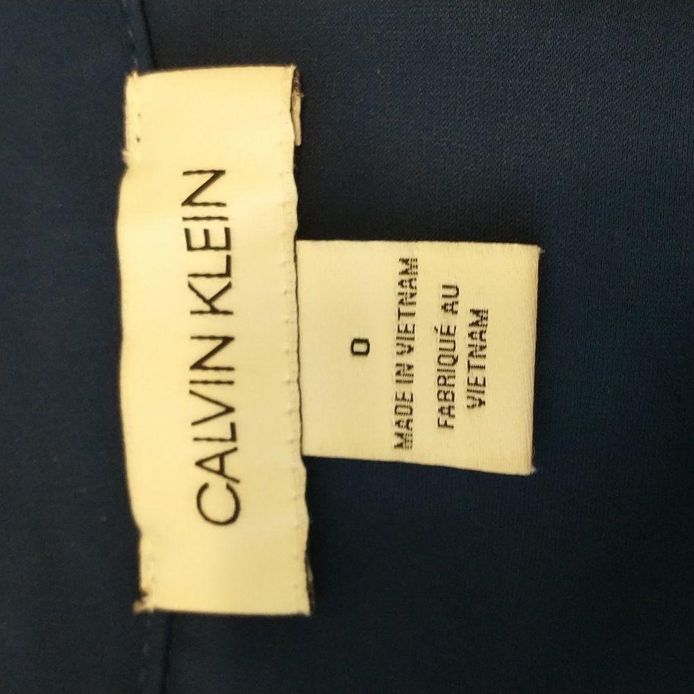 Calvin Klein Shirt Dress Size 0 - Picture 7 of 7